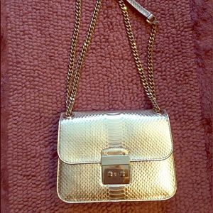 Michael Kors metallic bag